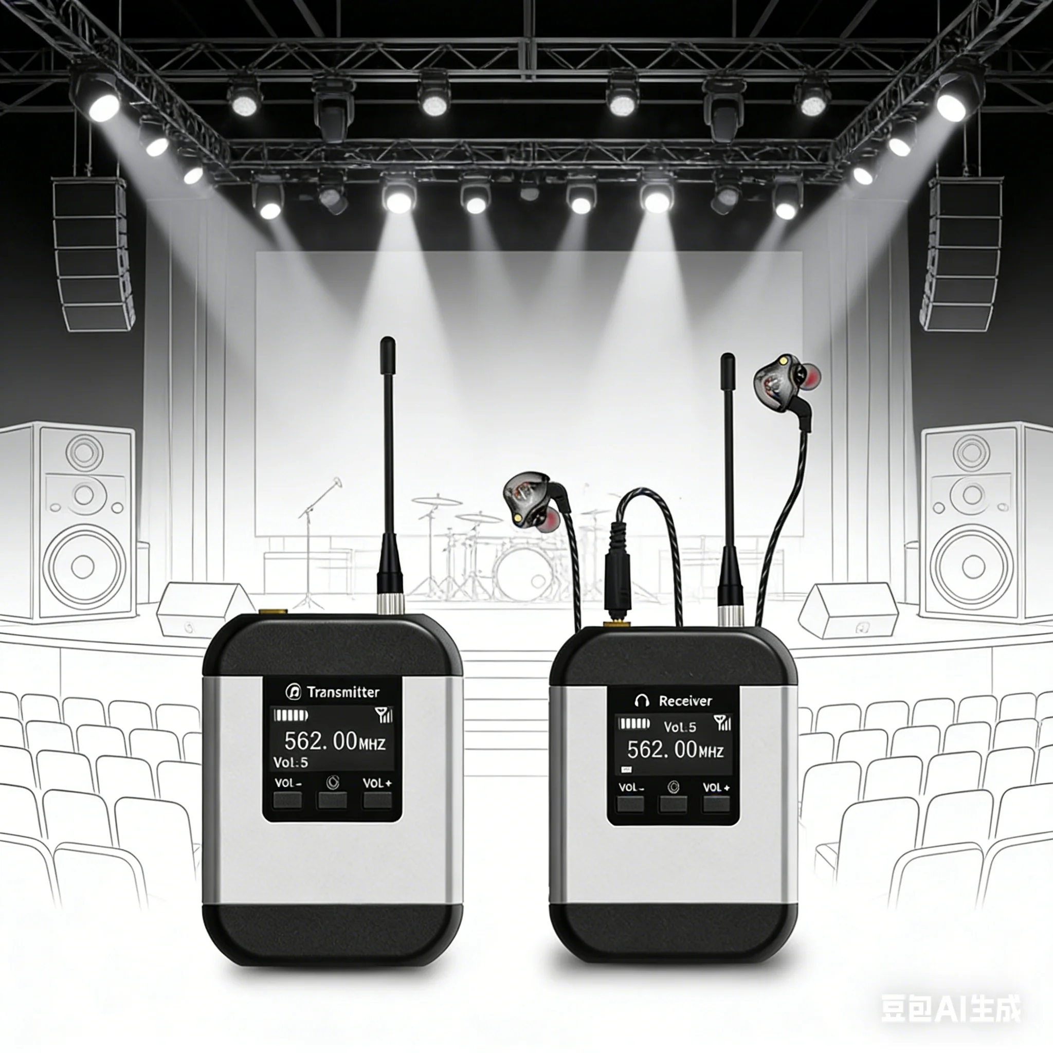 Audio & Music Xbox - UHF Wireless In-Ear Monitoring System 20
