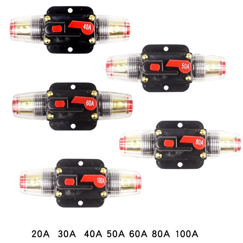 Audio & Music Xbox - DC12V/24V Car Audio Inline Circuit Breaker