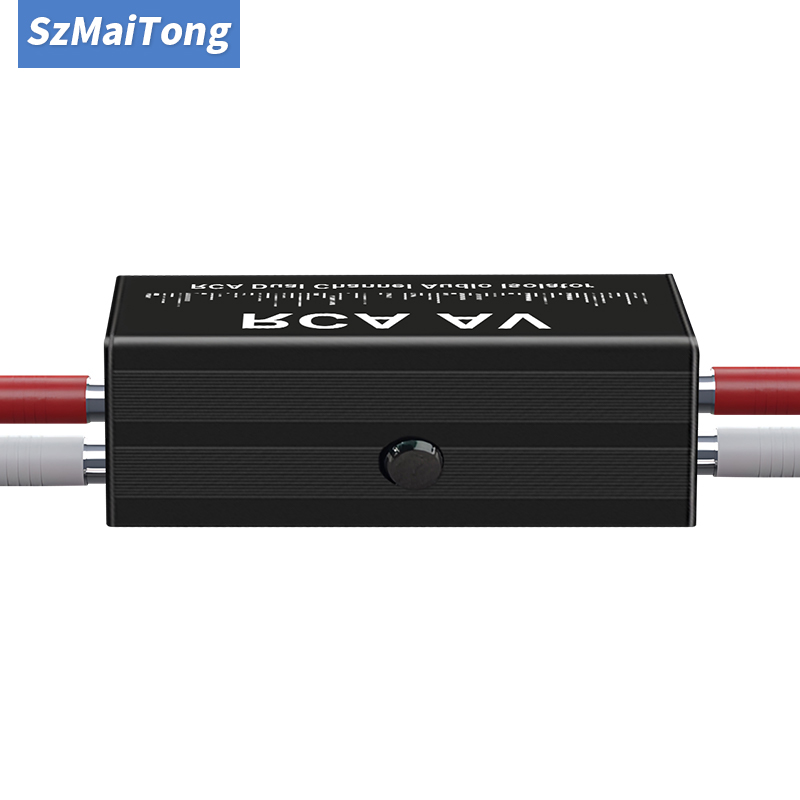 Audio Music Isolator - Professional 2CH RCA Audio Ground Loop