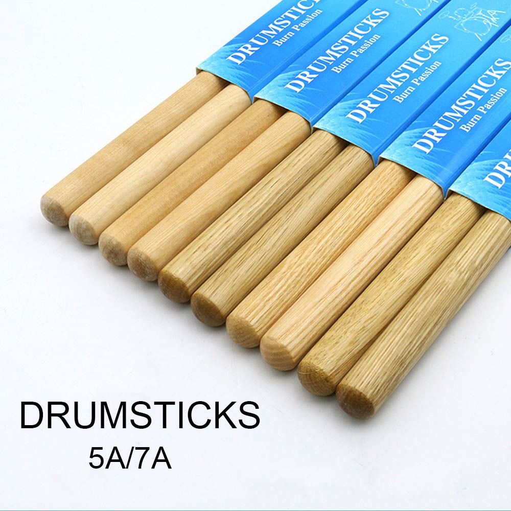 Drum Stick 5A - Classic 5A/7A Drum Sticks Wood Oak