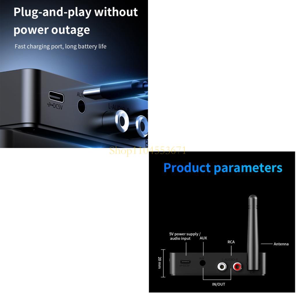 Audio Music Best - Best Seller Double Function Bluetooth-Compatible Adapter
