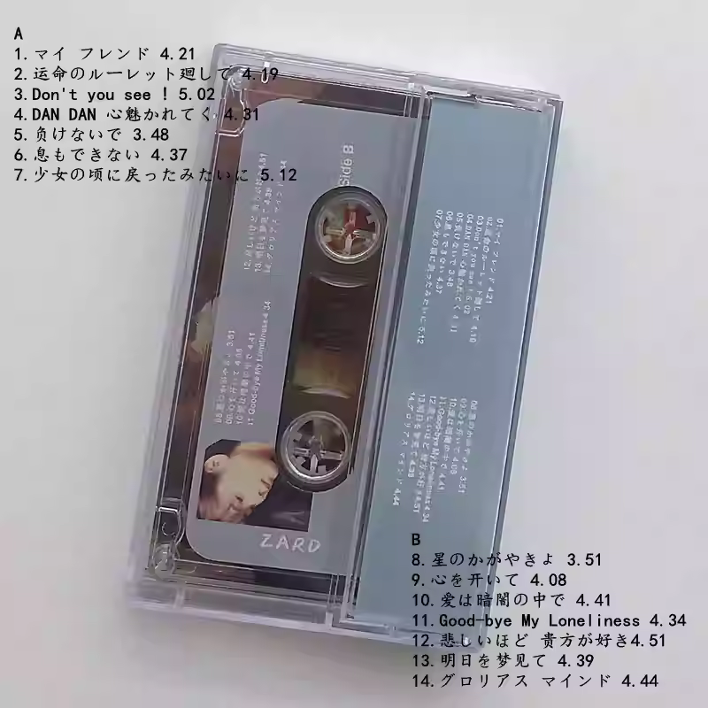 J-Pop Album ZARD Cassette Tape - огляд і ціна Audio Music Best
