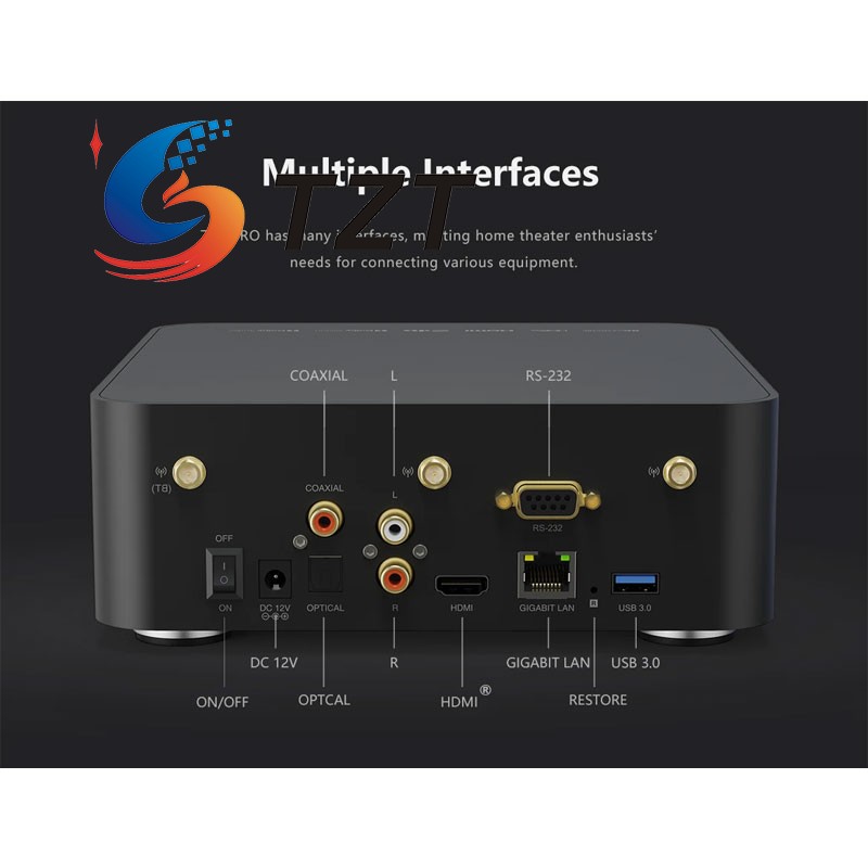 TZT ZIDOO Z30 PRO 8K Music Pla - огляд і ціна Audio Music Player