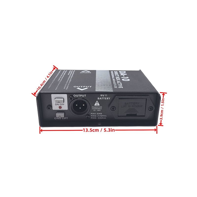 AU61-Da-10 Active DIBOX Impeda - огляд і ціна Audio Music Isolator