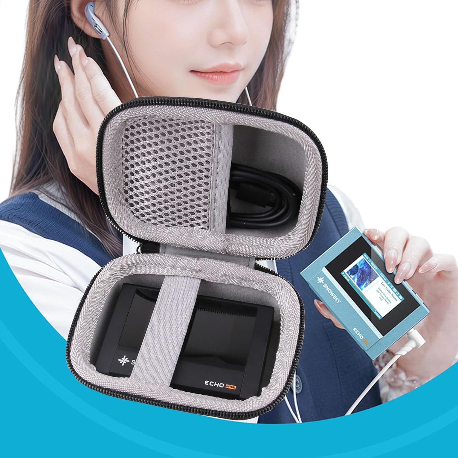 Carrying Hard EVA Case for MEC - огляд і ціна Audio Music Player