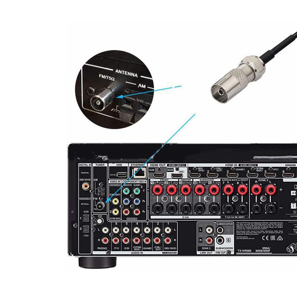 FM Radio Antenna FM Dipole Ant - огляд і ціна Audio Music System For Home
