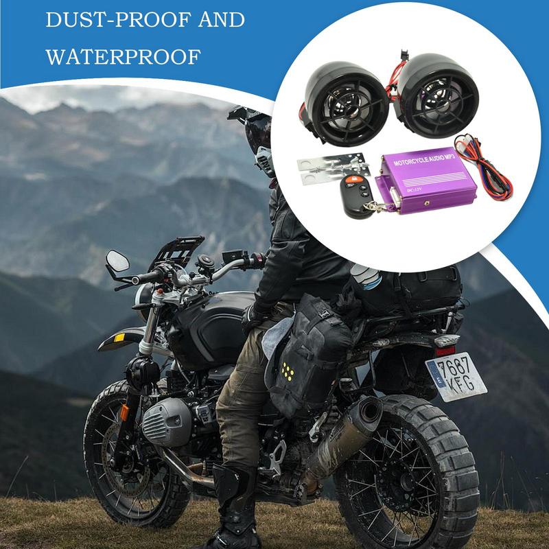Motorcycle Bl uetooth Speaker  - огляд і ціна Audio Music Player