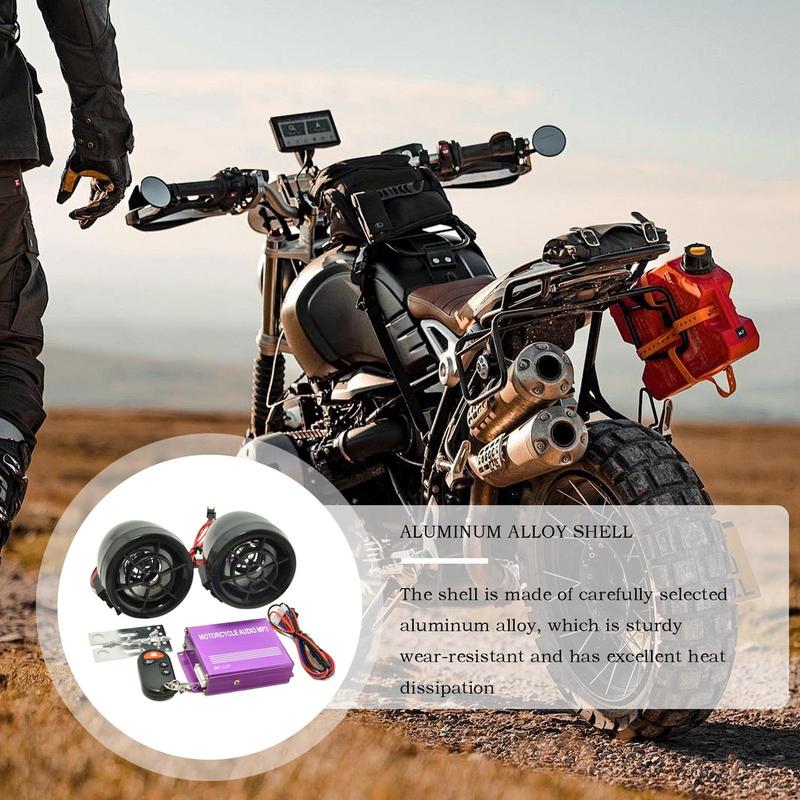 Motorcycle Bl uetooth Speaker  - огляд і ціна Audio Music Player