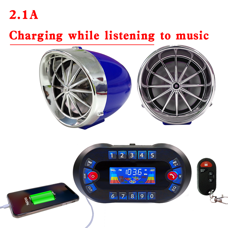 MT730 Motorcycle Bluetooth Spe - огляд і ціна Audio Music Player