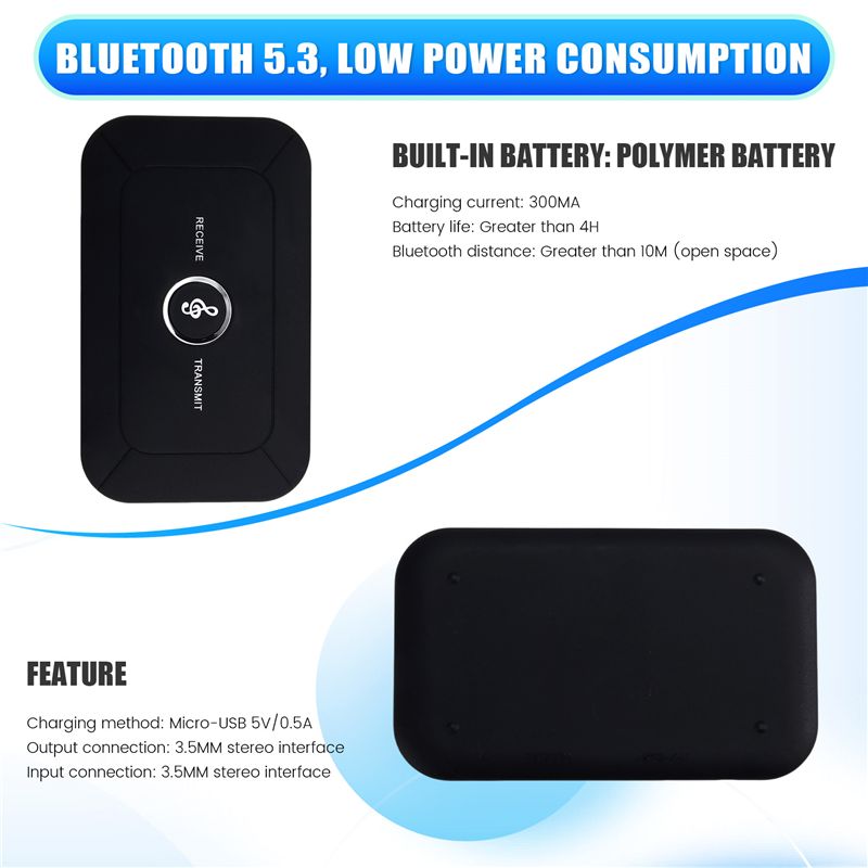 Bluetooth 5.3 Audio Receiver S - огляд і ціна Audio Music Best