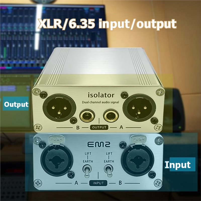 CJSD-XLR Audio Isolator Audio  - огляд і ціна Audio Music Isolator