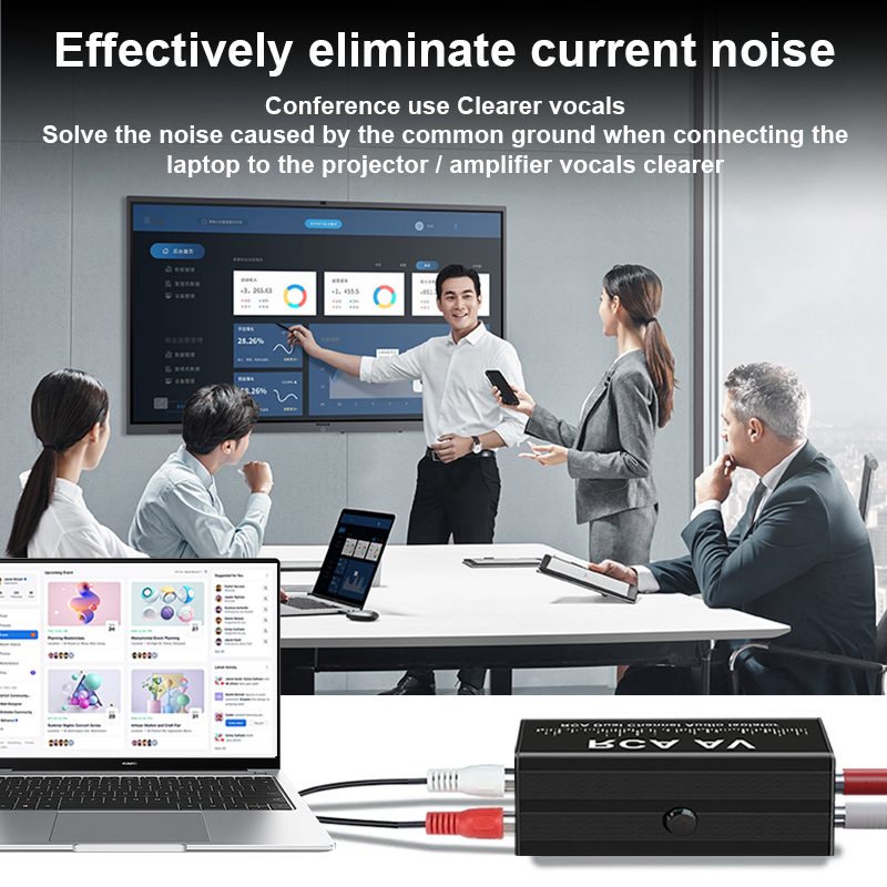 Professional 2CH RCA Audio Gro - огляд і ціна Audio Music Isolator