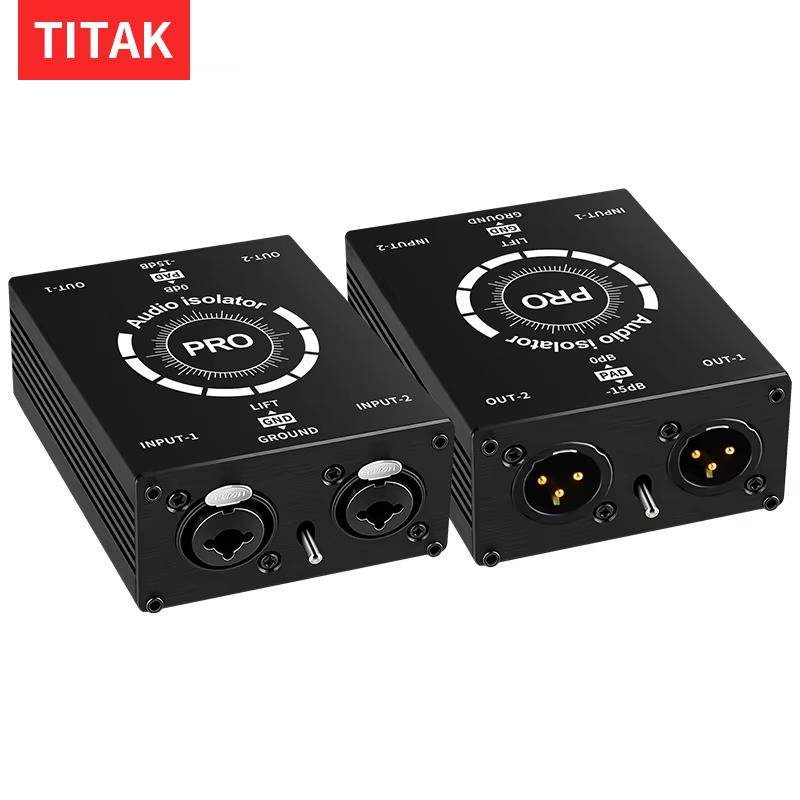 Professional 6.5mm XLR 2CH Aud - огляд і ціна Audio Music Isolator