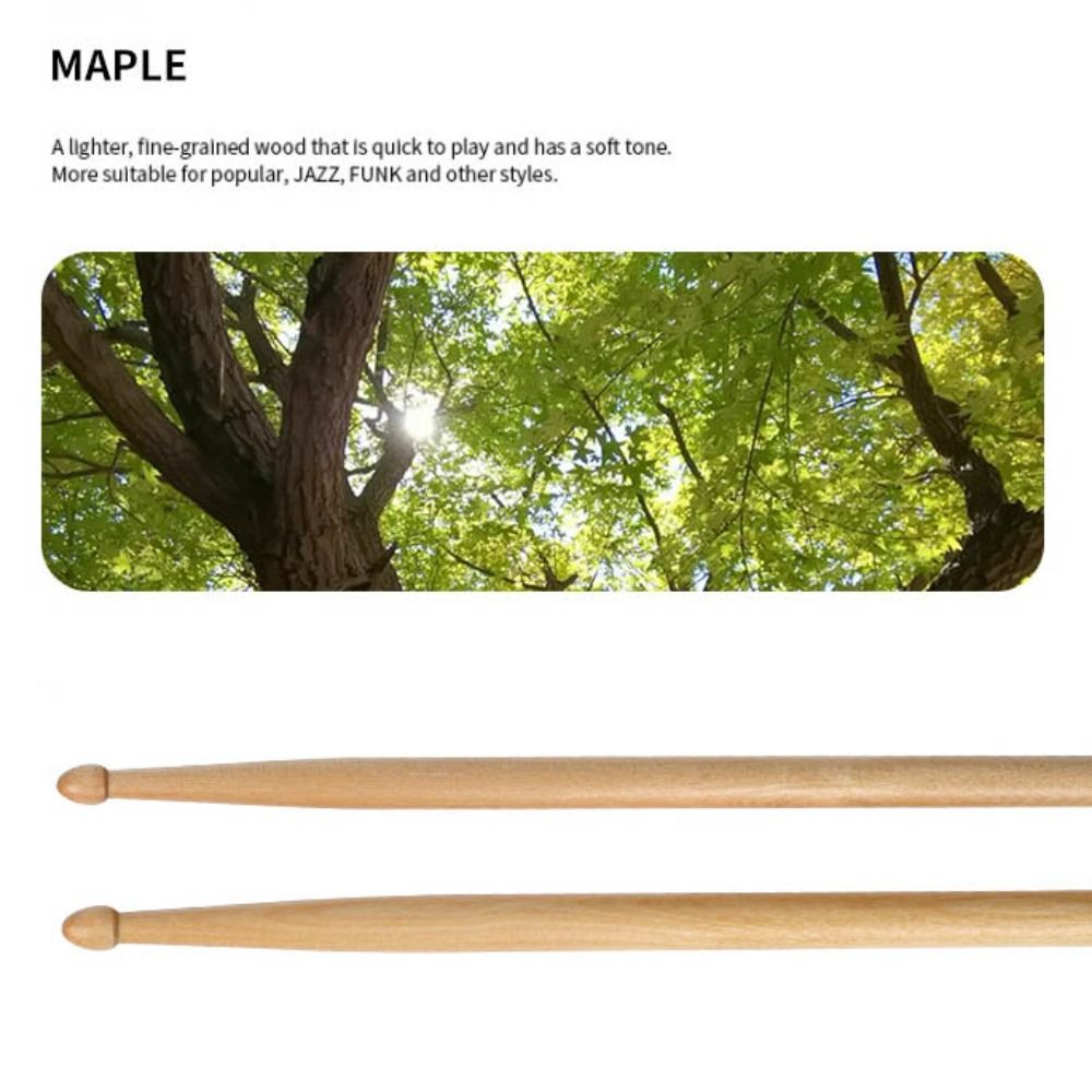 Classic 5A/7A Drum Sticks Wood - огляд і ціна Drum Stick 5A