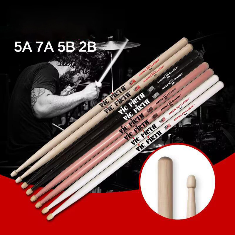 1 Pair Sticks 5A Wood Tip Cons - огляд і ціна Drum Stick 5A