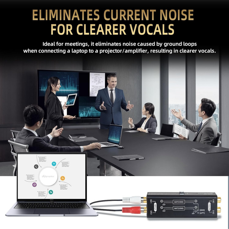 Professional Hum Eliminator Au - огляд і ціна Audio Music Isolator