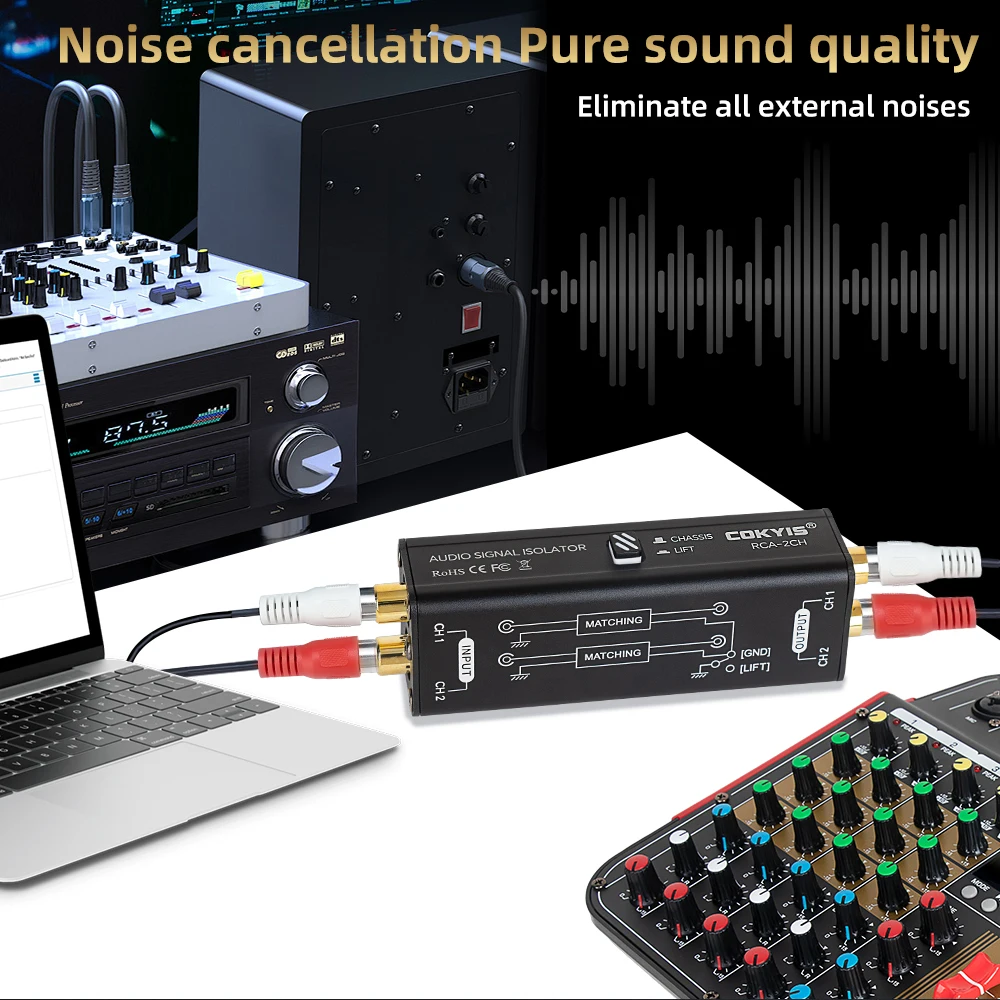 Professional Hum Eliminator Au - огляд і ціна Audio Music Isolator