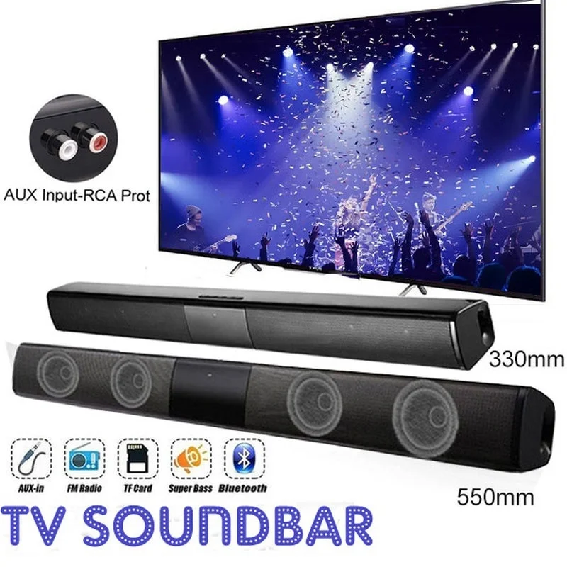 40W High Power Soundbar for TV - огляд і ціна Audio Music System For Home