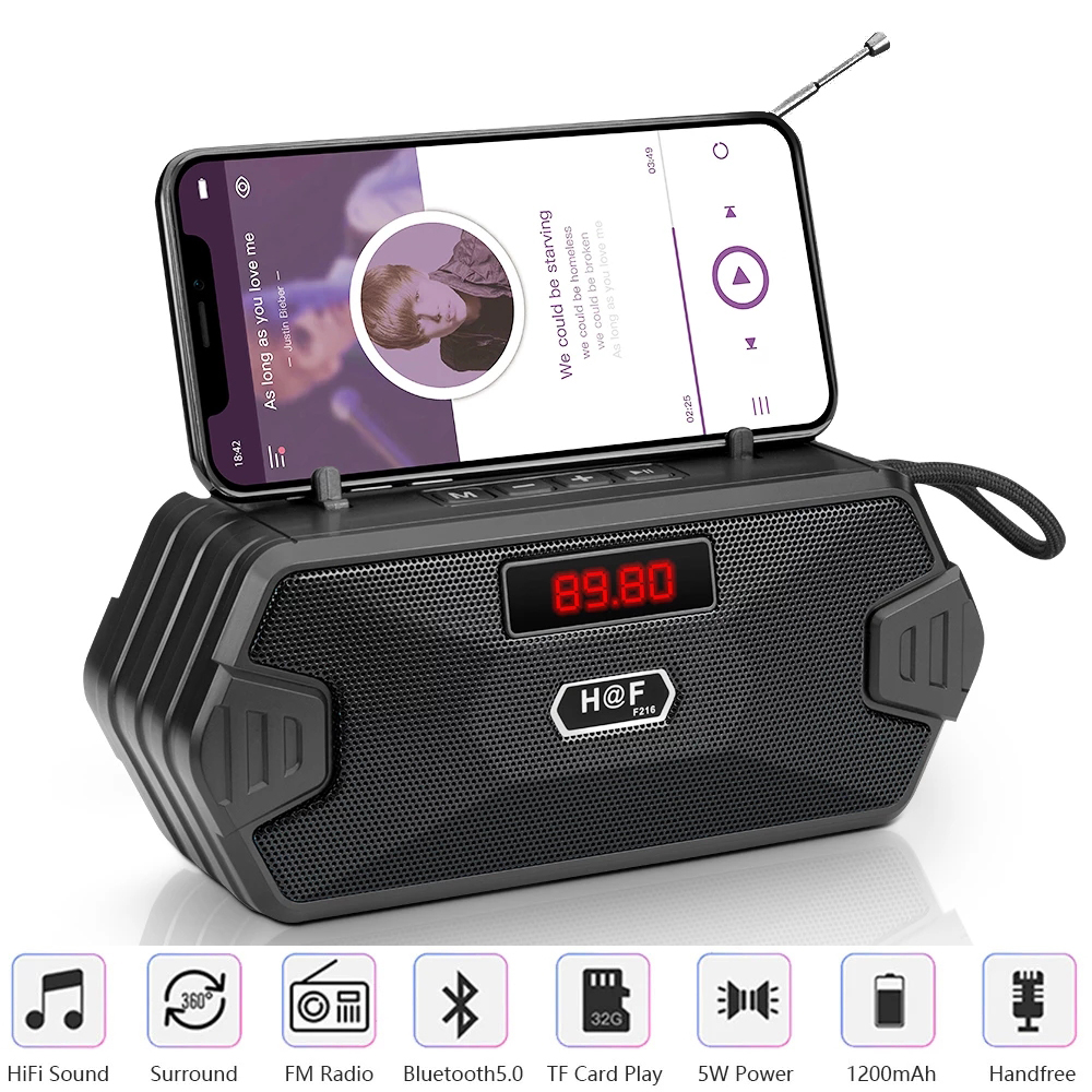 Bass Hifi Outdoor Portable Aux - огляд і ціна Audio Music System For Home