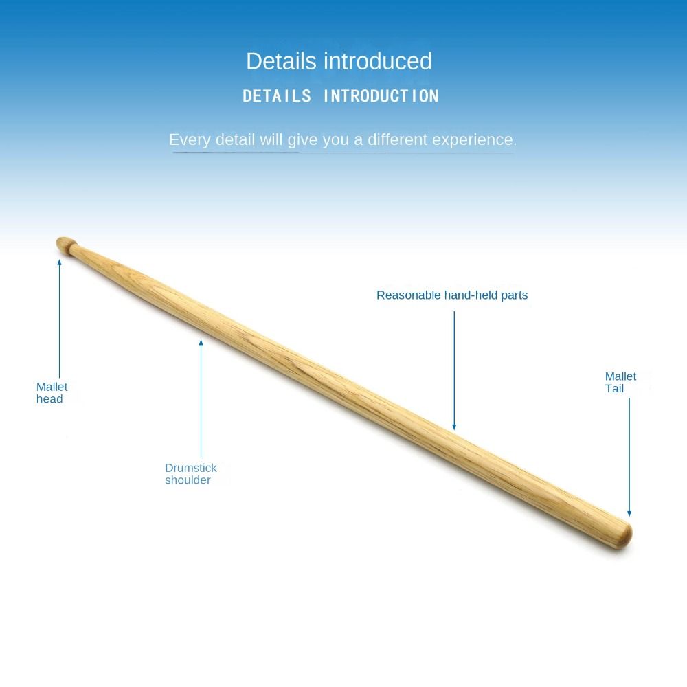 1 Pair 5A/7A Drum Sticks Class - огляд і ціна Drum Stick 5A