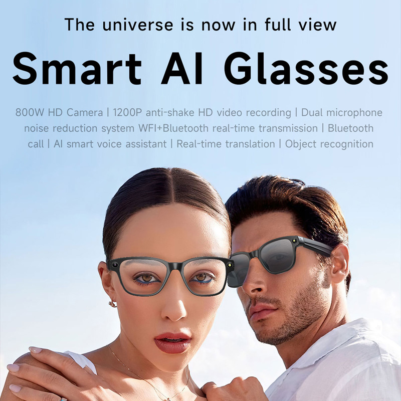 AI Smart Glasses 8 Million Cam - огляд і ціна Audio Music Player