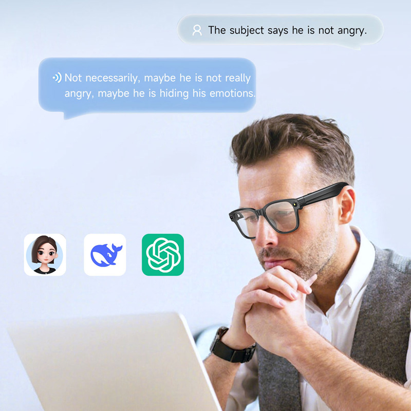 AI Smart Glasses 8 Million Cam - огляд і ціна Audio Music Player