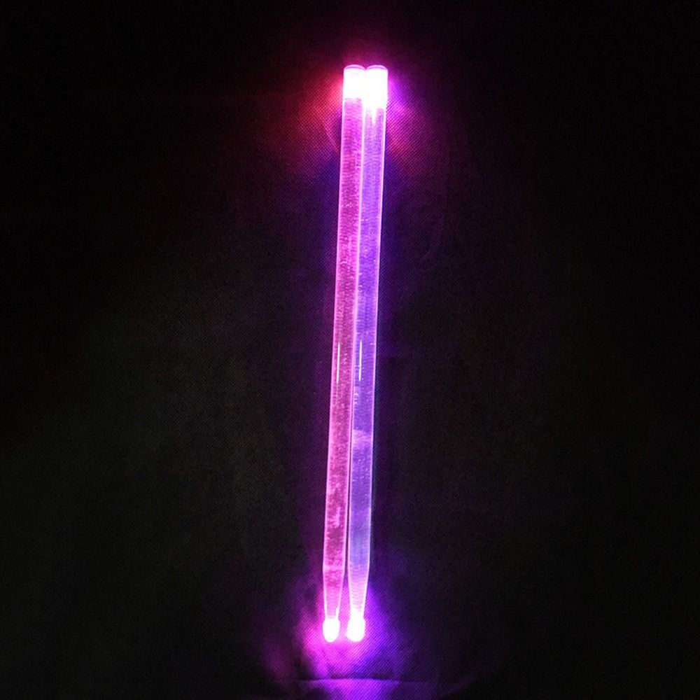2Pcs Colorful 5A Luminous Drum - огляд і ціна Drum Stick 5A