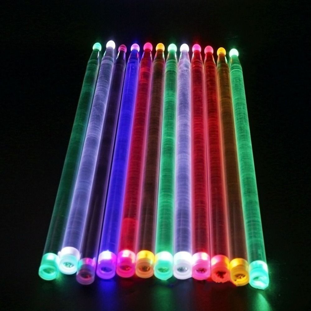2Pcs Colorful 5A Luminous Drum - огляд і ціна Drum Stick 5A